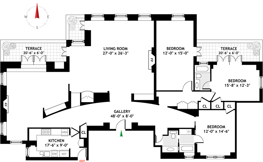 Three Bedroom Simplex